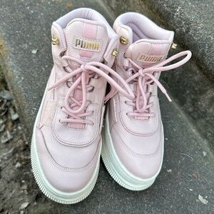platform puma sneakers